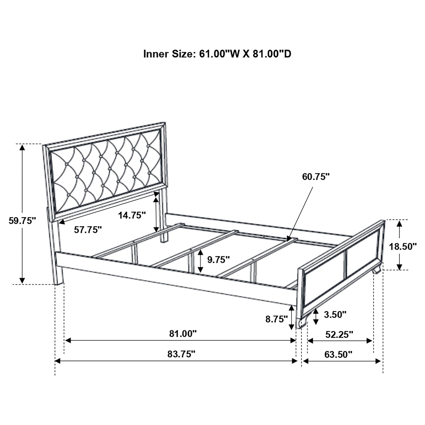 queen bed 4 pc set