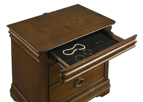 Kaelyn 4-piece Queen Bedroom Set Brown Cherry