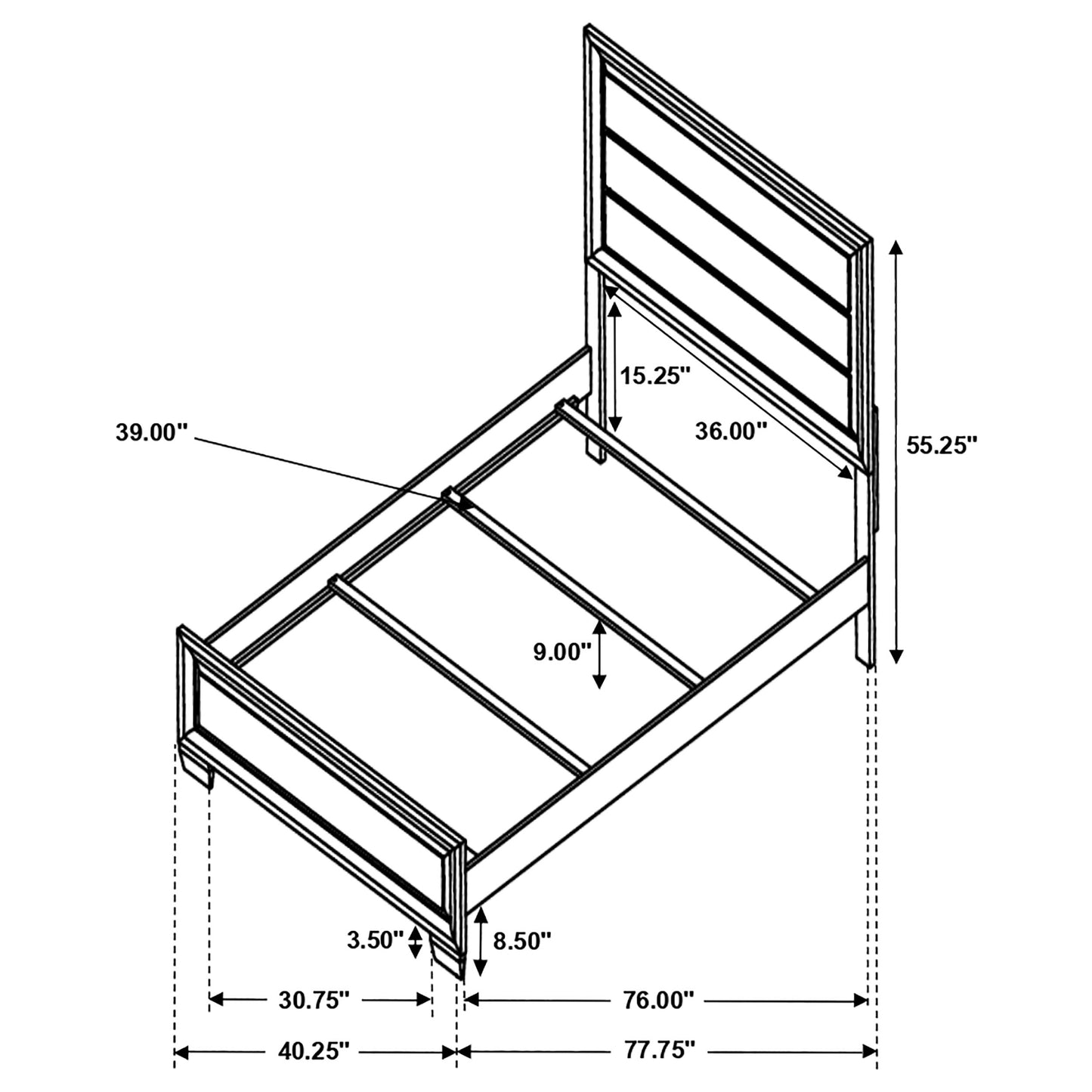 twin bed