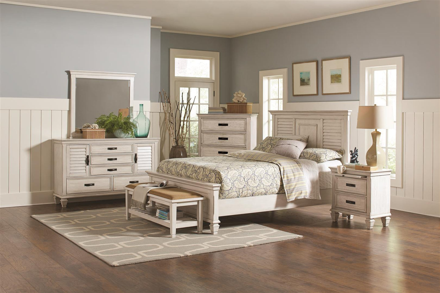 queen bed 4 pc set