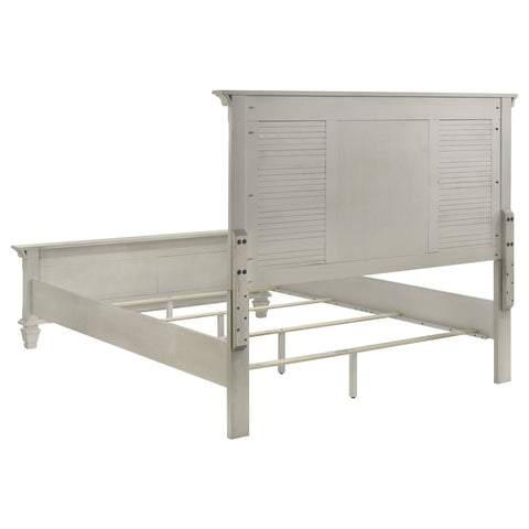 Dorinda 5-piece Queen Bedroom Set Distressed White