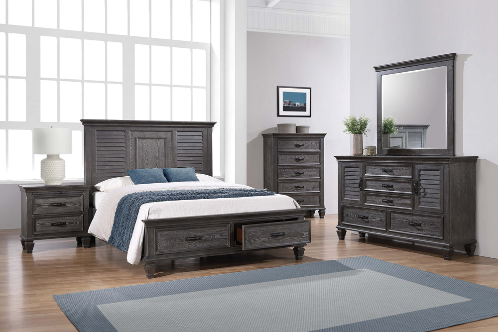 eastern king storage bed