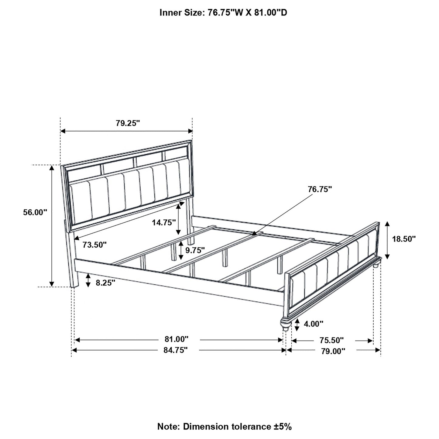 eastern king bed