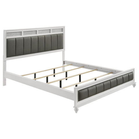 Percy 5-piece California King Bedroom Set WhiteWhite