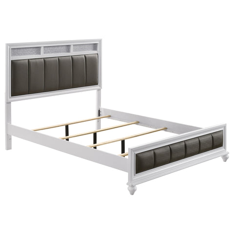 Percy 4-piece Queen Bedroom Set WhiteWhite