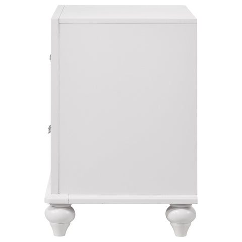 Percy 2-drawer Nightstand WhiteWhite