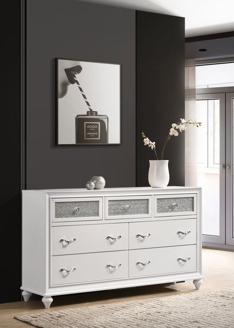 Percy 7-drawer Dresser WhiteWhite