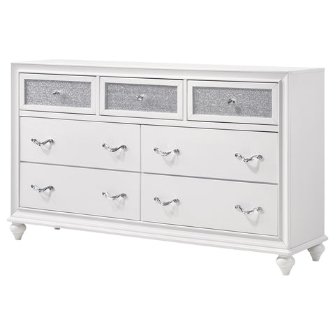 Percy 7-drawer Dresser WhiteWhite