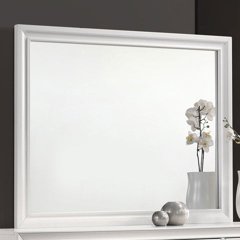 Percy Dresser Mirror WhiteWhite