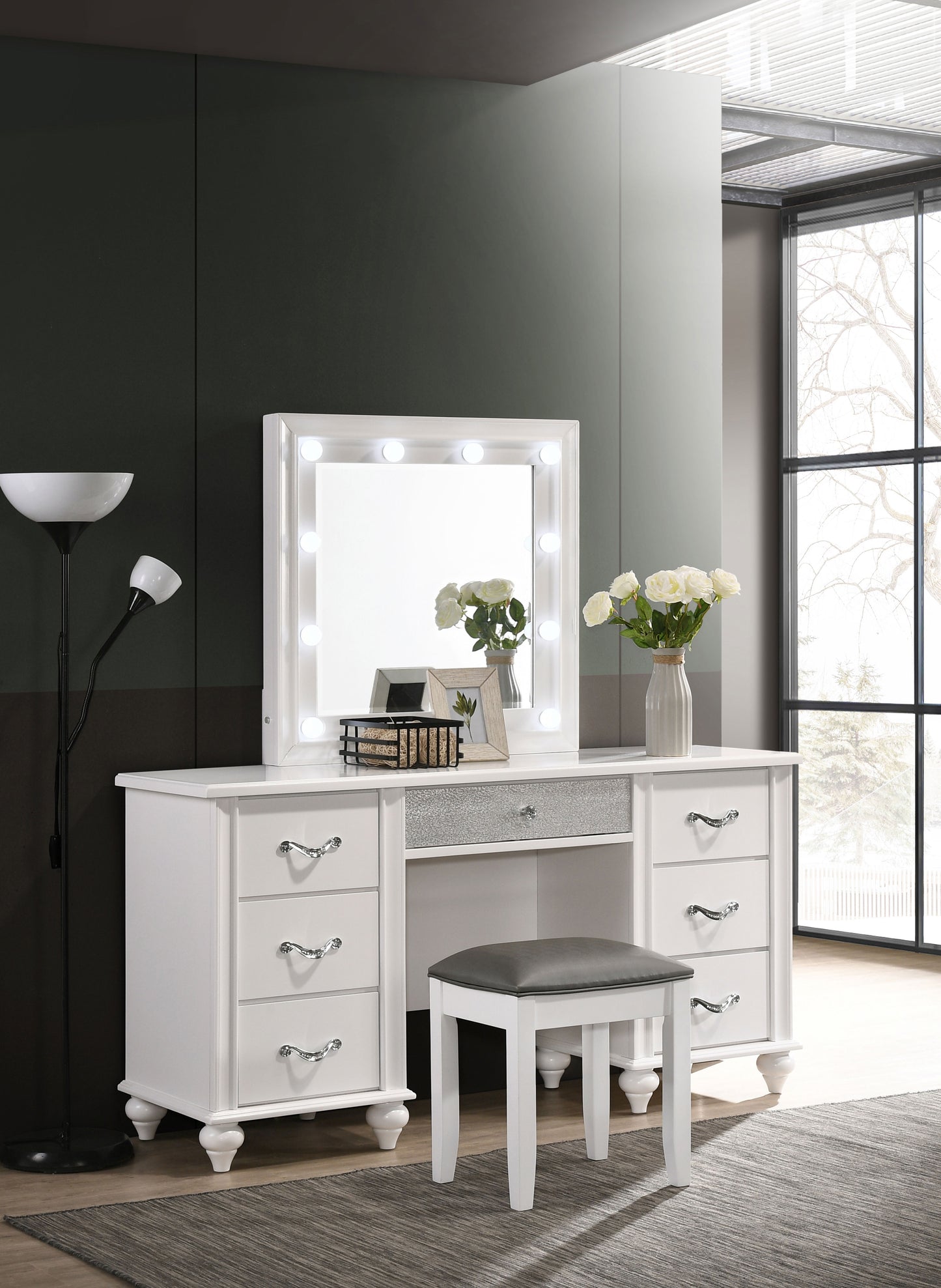 vanity table & mirror