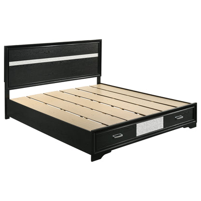 California King Storage Bed