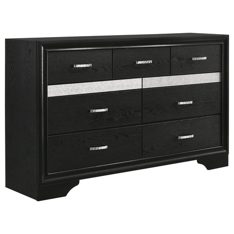 Narcissa 5-piece Queen Bedroom Set Black