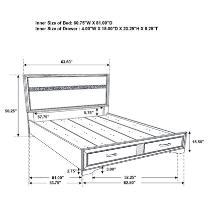 Queen Storage Bed