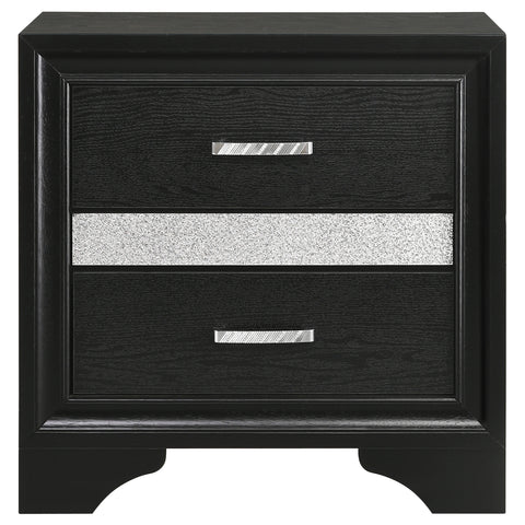Narcissa 4-piece Twin Bedroom Set Black