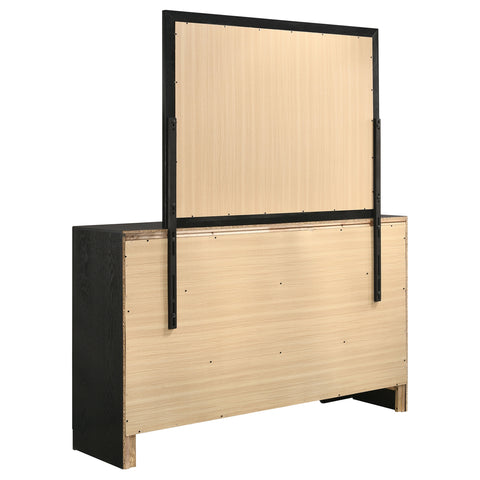 Olvera 7-drawer Dresser with Mirror BlackBlack