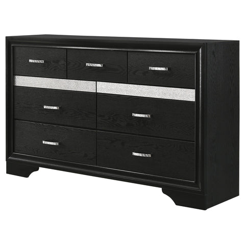 Olvera 7-drawer Dresser BlackBlack