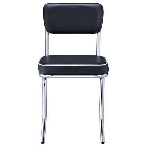Kemper Upholstered Dining Side Chair Black (Set of 2)Black