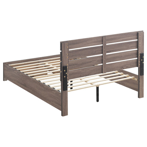 Oriel 4-piece Queen Bedroom Set Barrel OakBarrel Oak