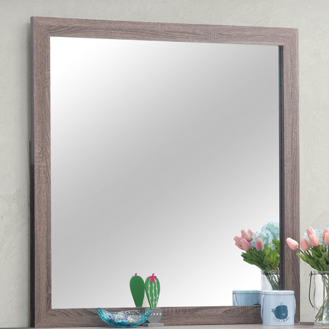 Oriel Dresser Mirror Barrel OakBarrel Oak
