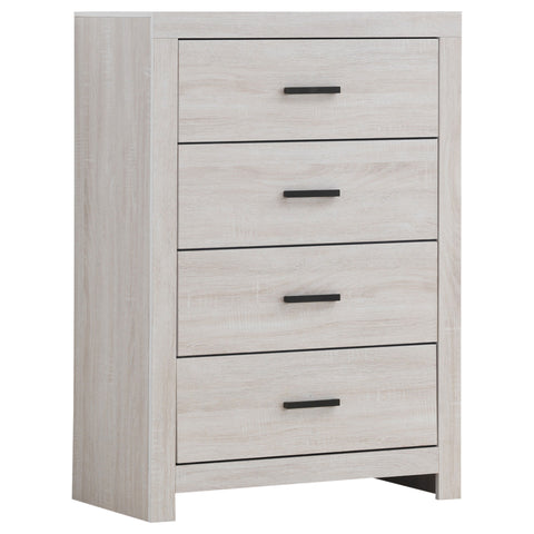 Lovegood 5-piece Eastern King Bedroom Set Coastal White