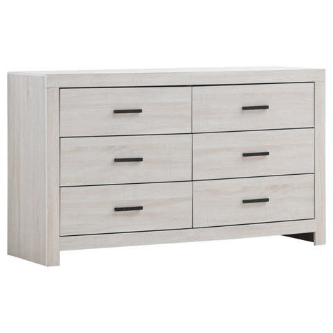 Lovegood 4-piece Queen Bedroom Set Coastal White
