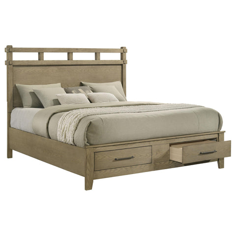 Byers 59-inch Eastern King Storage Bed Vineyard Oak
