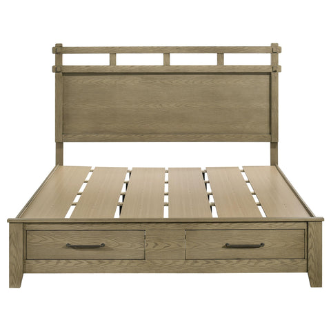 Byers 59-inch Eastern King Storage Bed Vineyard Oak