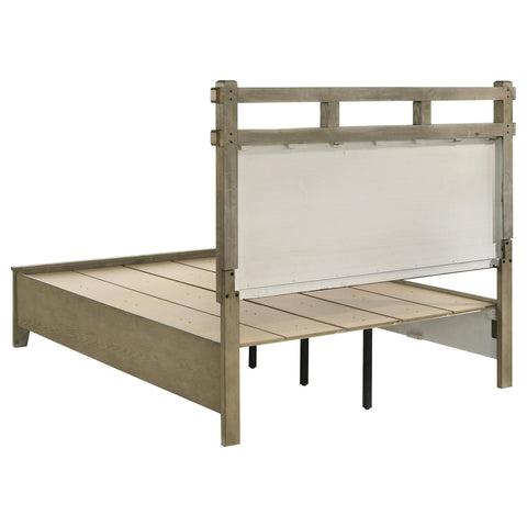 Byers 59-inch Queen Panel Storage Bed Vineyard Oak