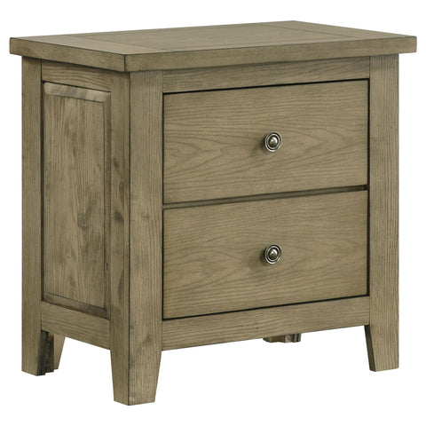 Byers 5-piece Eastern King Bedroom Set Vineyard Oak