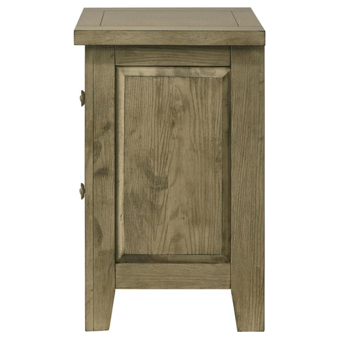 Byers 2-drawer Nightstand Bedside Table Vineyard Oak
