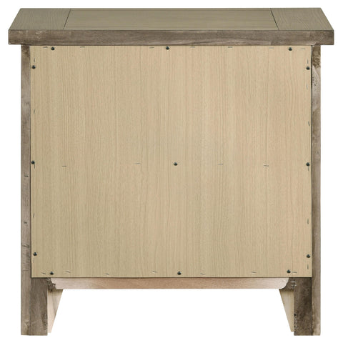 Byers 2-drawer Nightstand Bedside Table Vineyard Oak