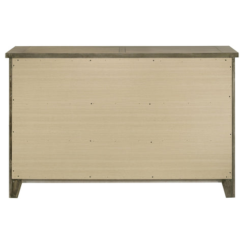 Byers 6-drawer Bedroom Dresser Cabinet Vineyard Oak