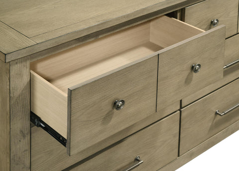 Byers 6-drawer Bedroom Dresser Cabinet Vineyard Oak