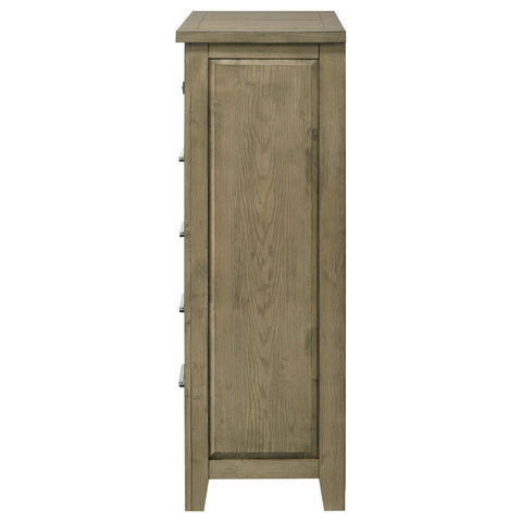 Byers 5-drawer Bedroom Chest of Drawers Vineyard Oak