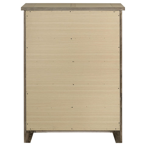 Byers 5-drawer Bedroom Chest of Drawers Vineyard Oak