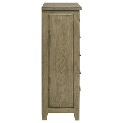 Byers 5-drawer Bedroom Chest of Drawers Vineyard Oak
