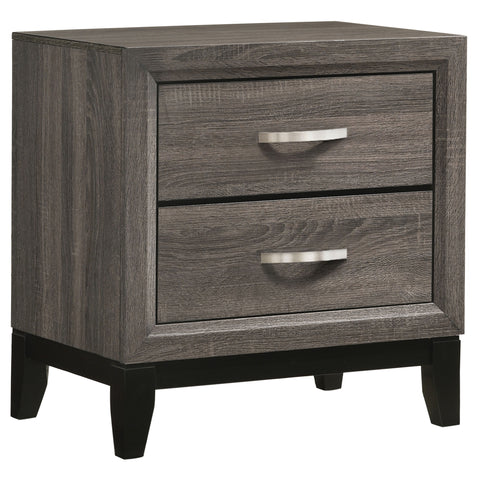 Brantley 4-piece Queen Bedroom Set Grey OakGrey Oak
