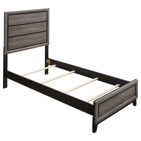 Brantley 5-piece Twin Bedroom Set Grey OakGrey Oak