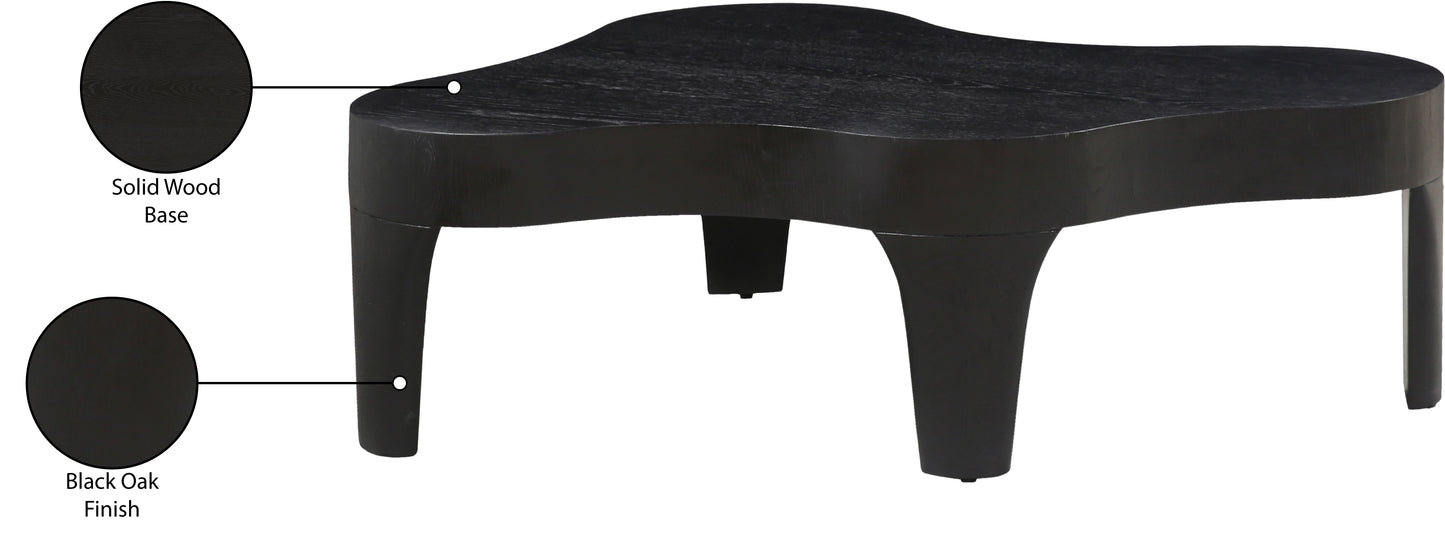 becca black coffee table c