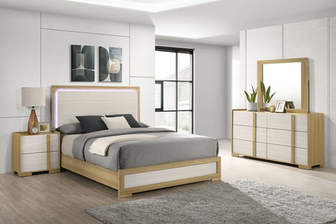 Topher 4-piece Queen Bedroom Set NaturalNatural