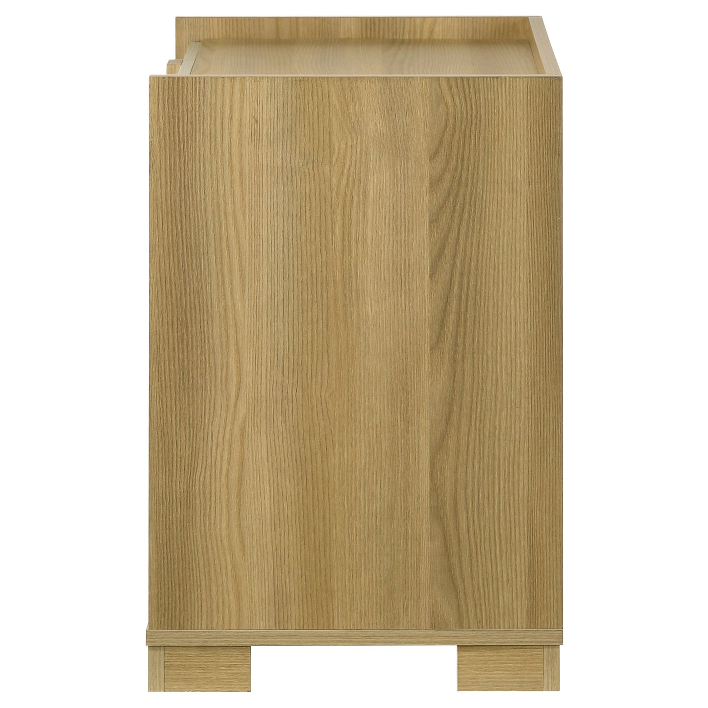 emmett 2-drawer nightstand bedside table natural