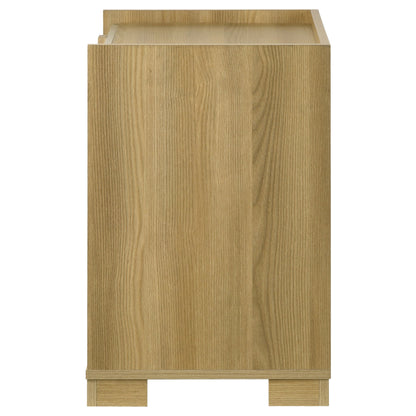 Emmett 2-drawer Nightstand Bedside Table Natural