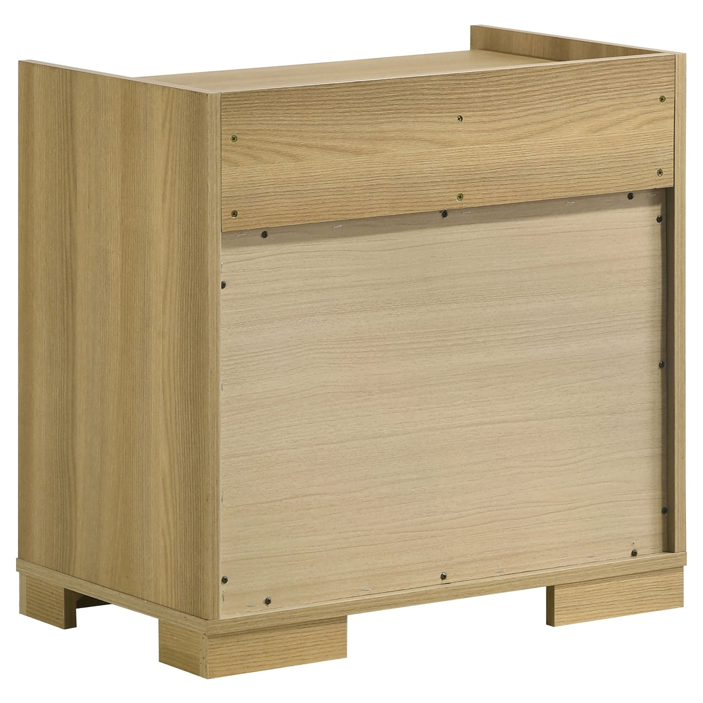 emmett 2-drawer nightstand bedside table natural