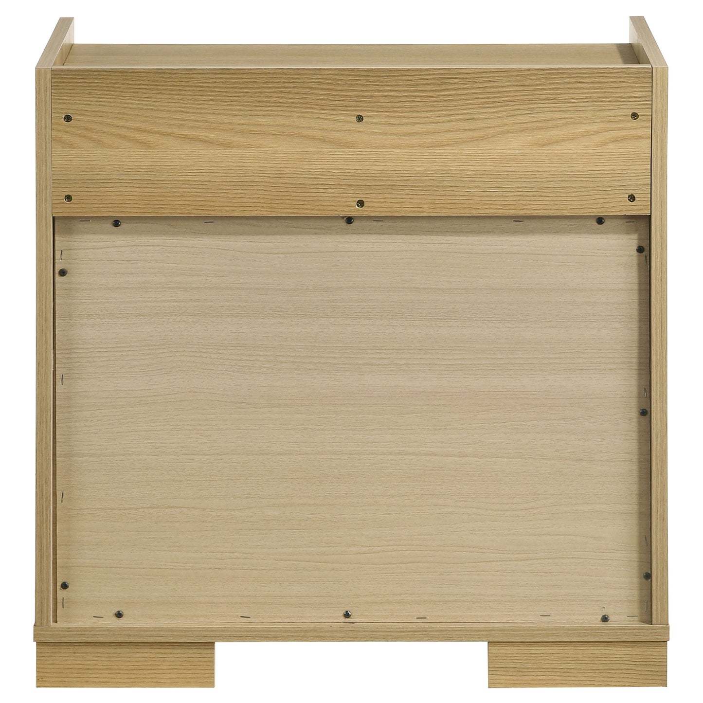 emmett 2-drawer nightstand bedside table natural