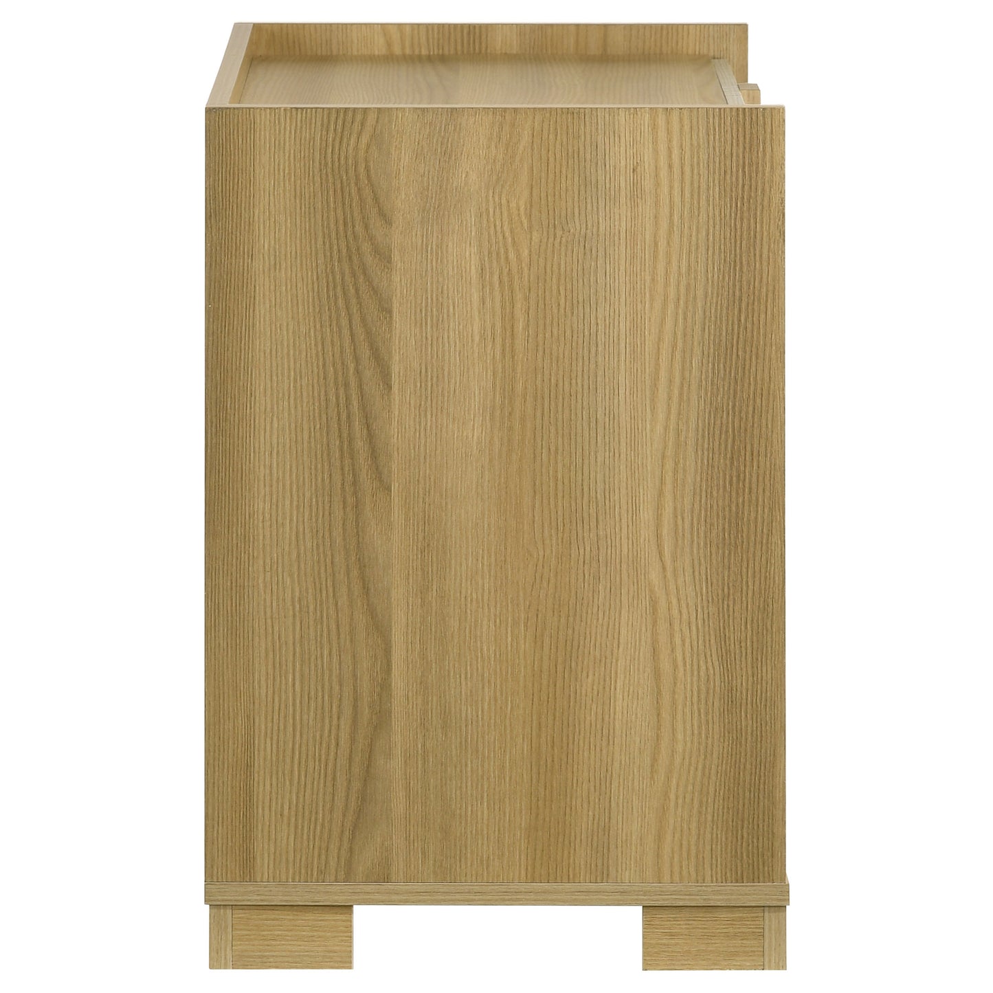 emmett 2-drawer nightstand bedside table natural