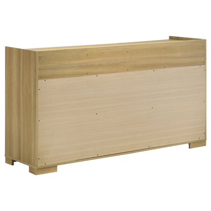 Emmett 6-drawer Dresser Natural