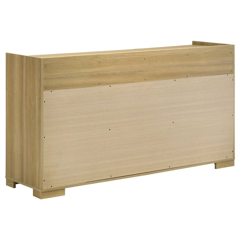 Topher 6-drawer Dresser NaturalNatural