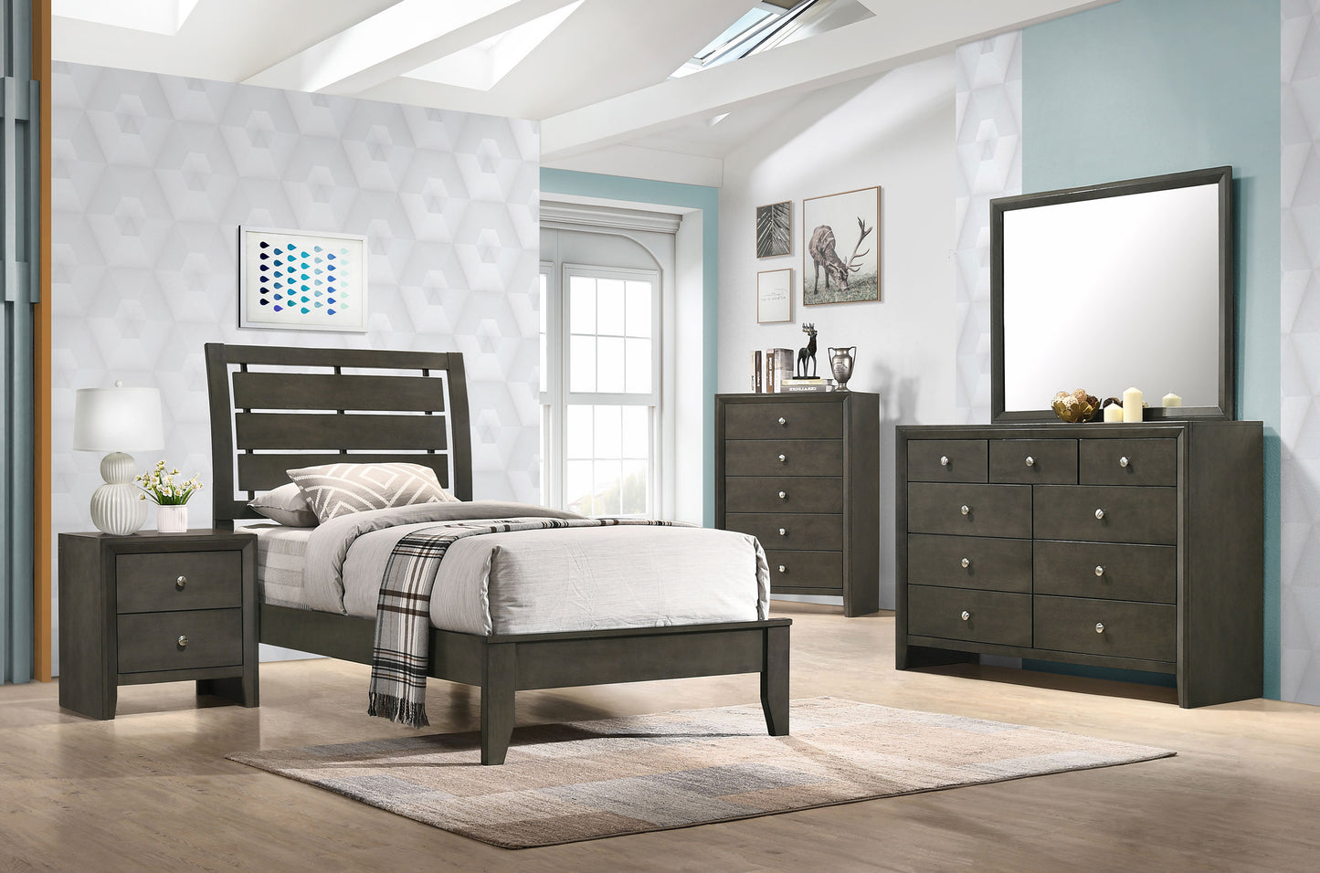 twin bed 4 pc set