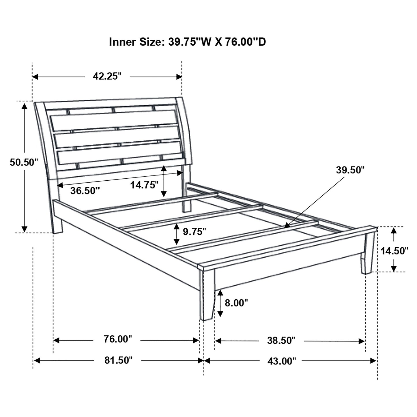 twin bed