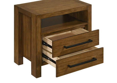 Fanning 4-piece California King Bedroom Set Warm Brown